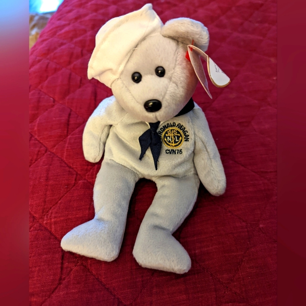 NWT TY Beanie Baby Ronnie Reagan